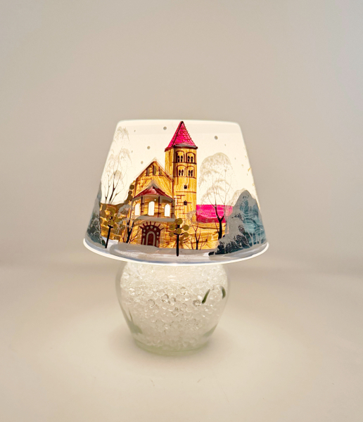 Lamp - Bad Hersfeld Abbey Ruins, white